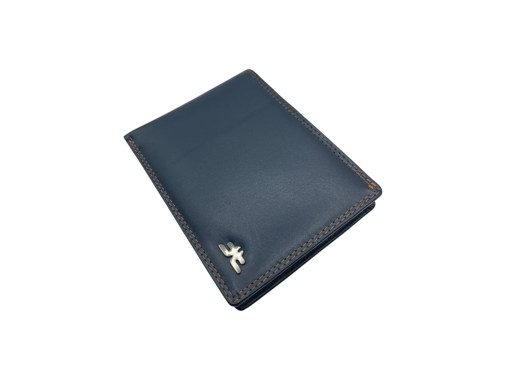 Top Grain Napa Leather Card & Coin Billfold Wallet # 1909