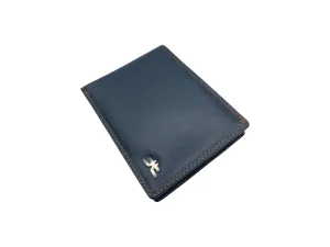 Top Grain Napa Leather Card & Coin Billfold Wallet # 1909