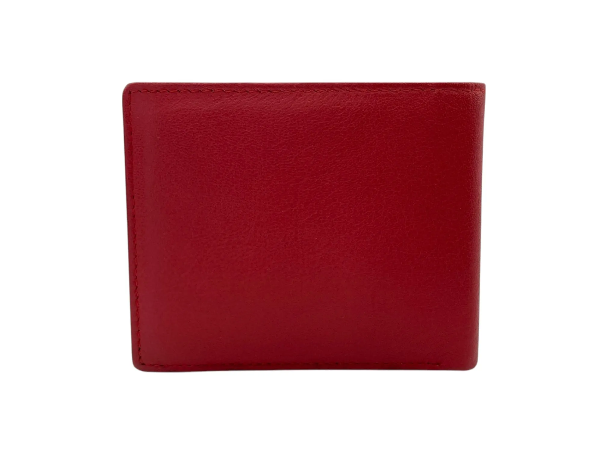 Top Grain Napa Leather Card & Coin Billfold Wallet # 891