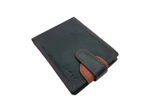 Top Grain Napa Leather Card & Coin Billfold Wallet # 911C