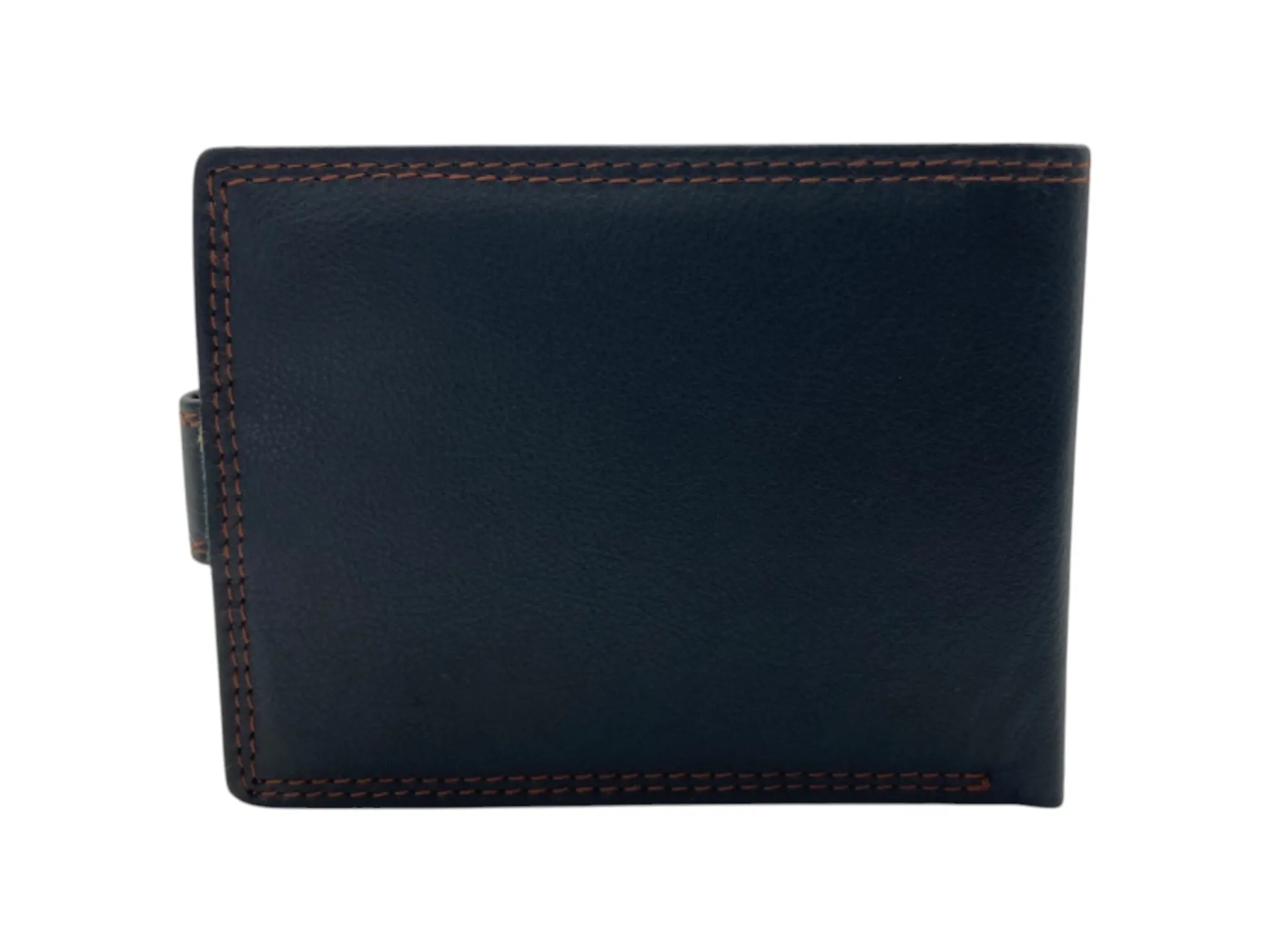 Top Grain Napa Leather Card & Coin Billfold Wallet # 911C