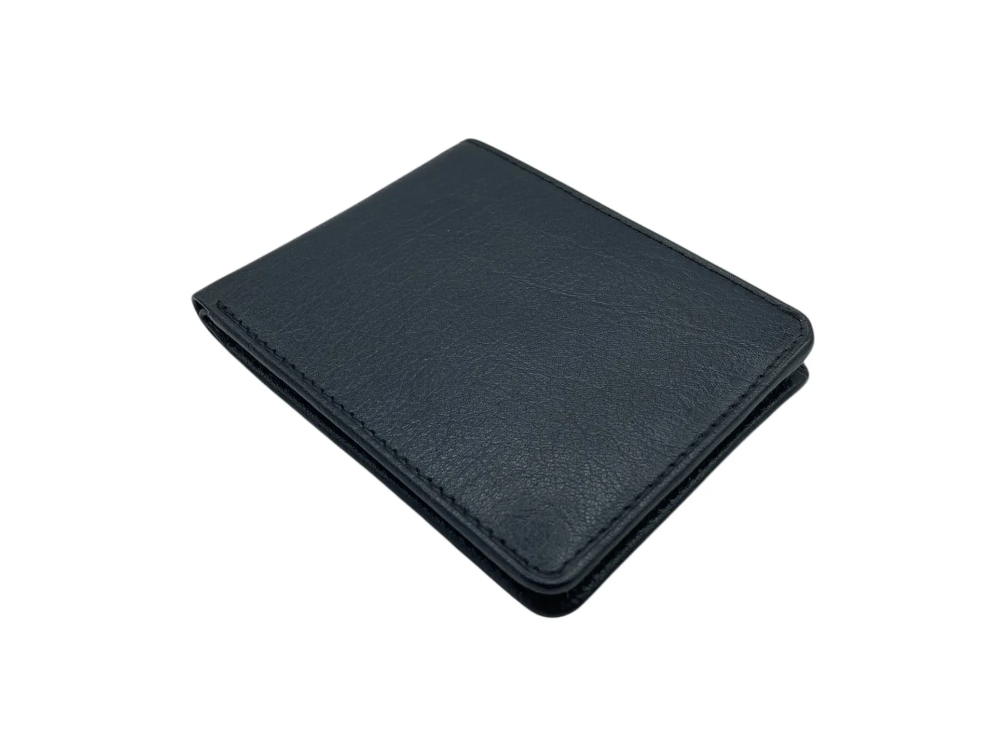 Top Grain Slim & Compact Leather  Billfold Wallet # 1589