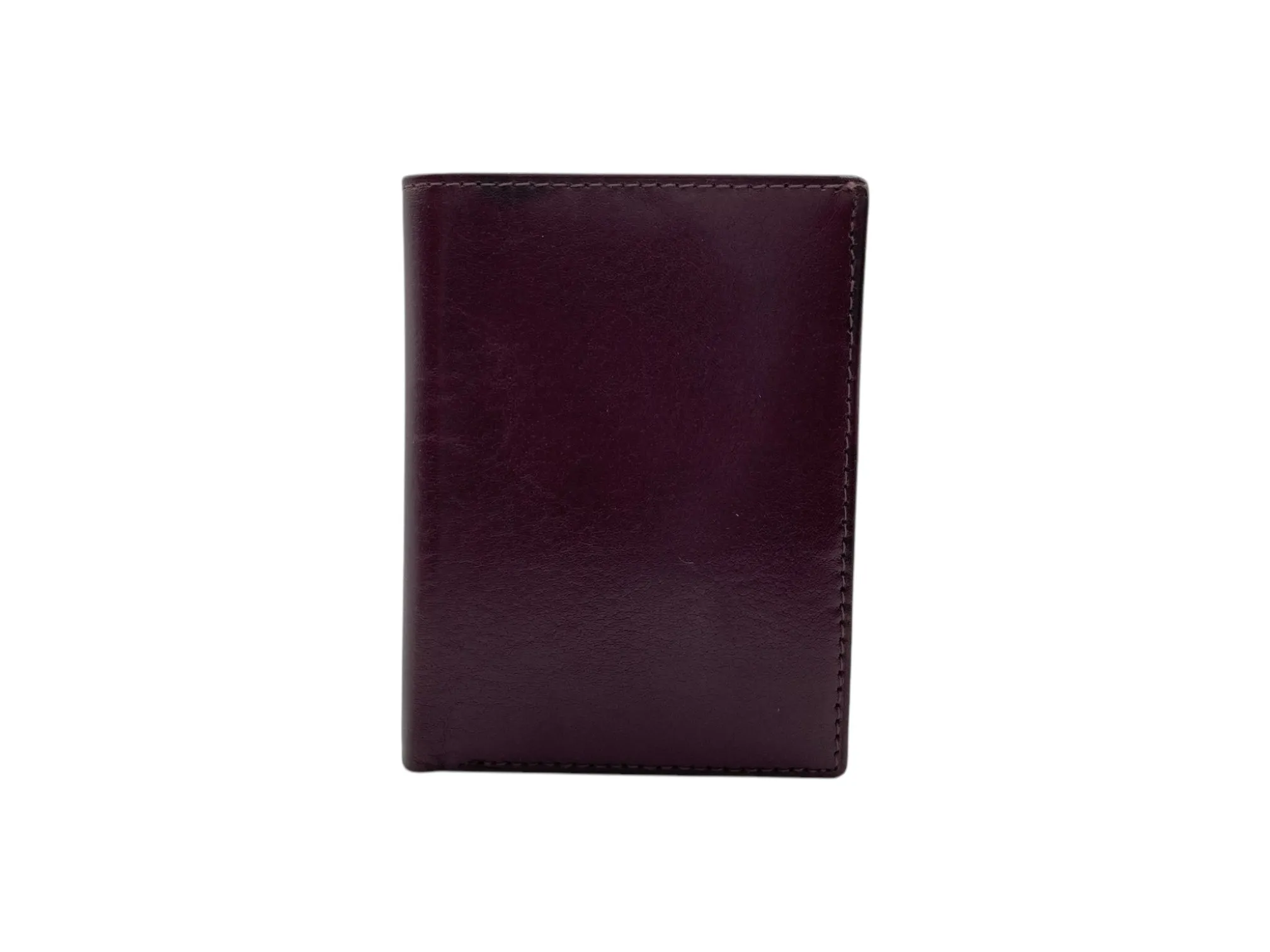 Top Grain Slim & Compact Leather  Billfold Wallet # 1607