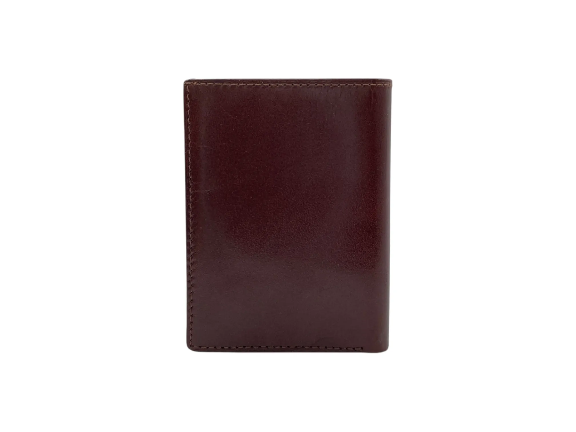 Top Grain Slim & Compact Leather  Billfold Wallet # 1607