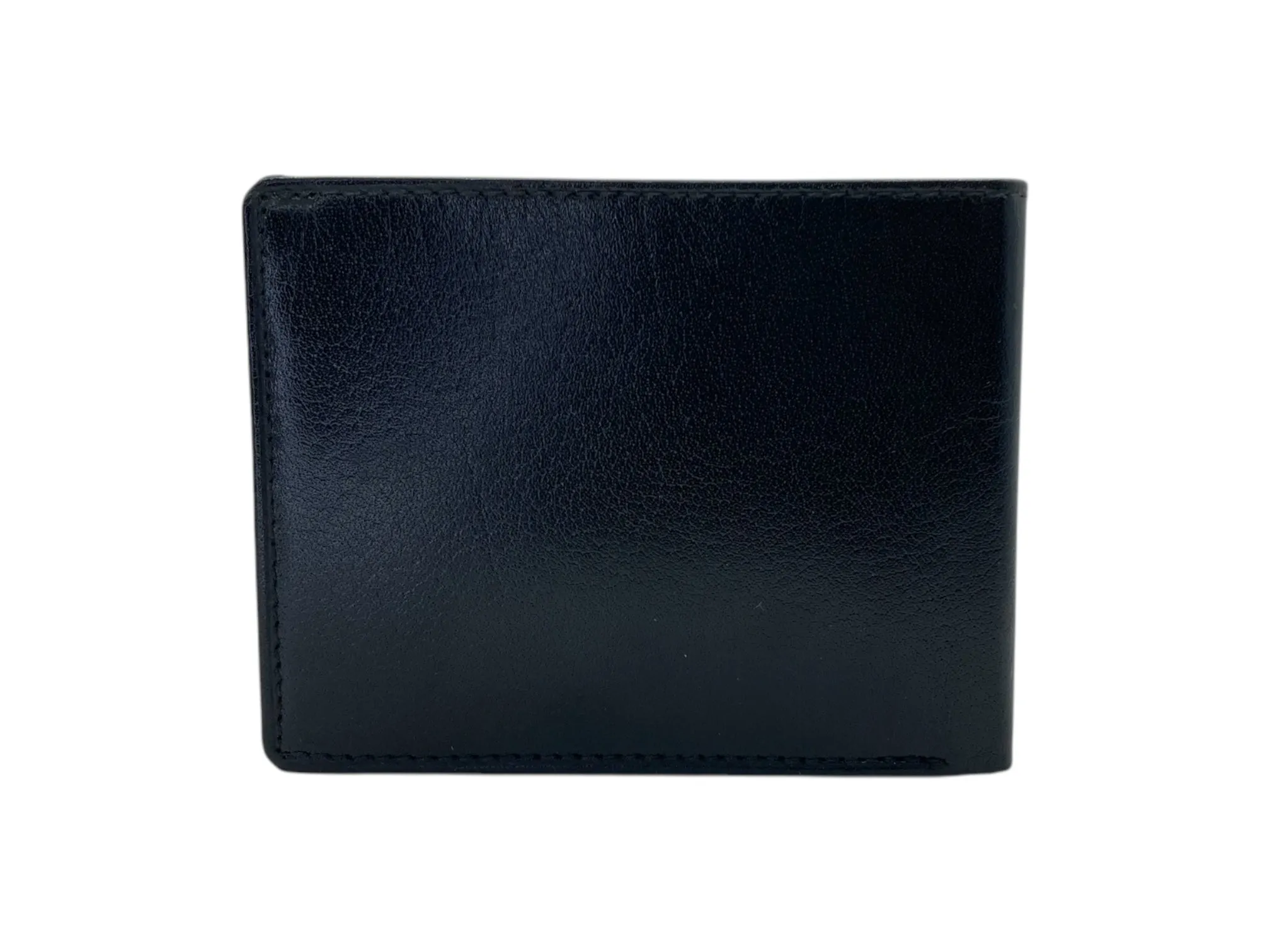 Top Grain Slim & Compact Leather  Billfold Wallet # 1609