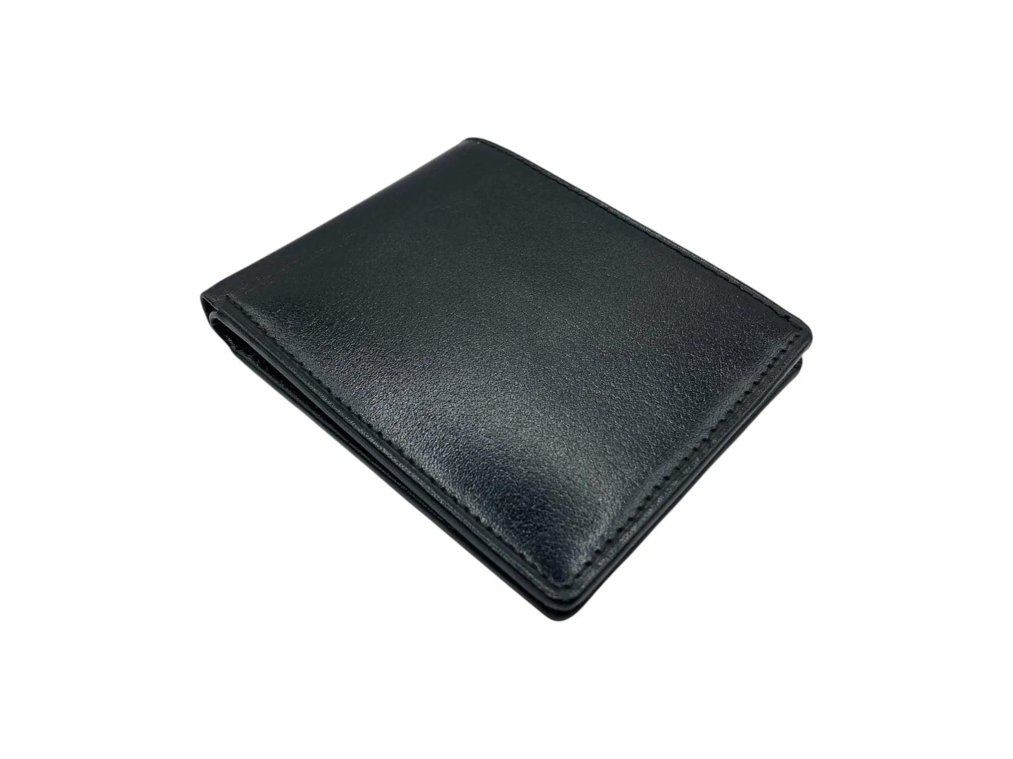 Top Grain Slim & Compact Leather  Billfold Wallet # 1609