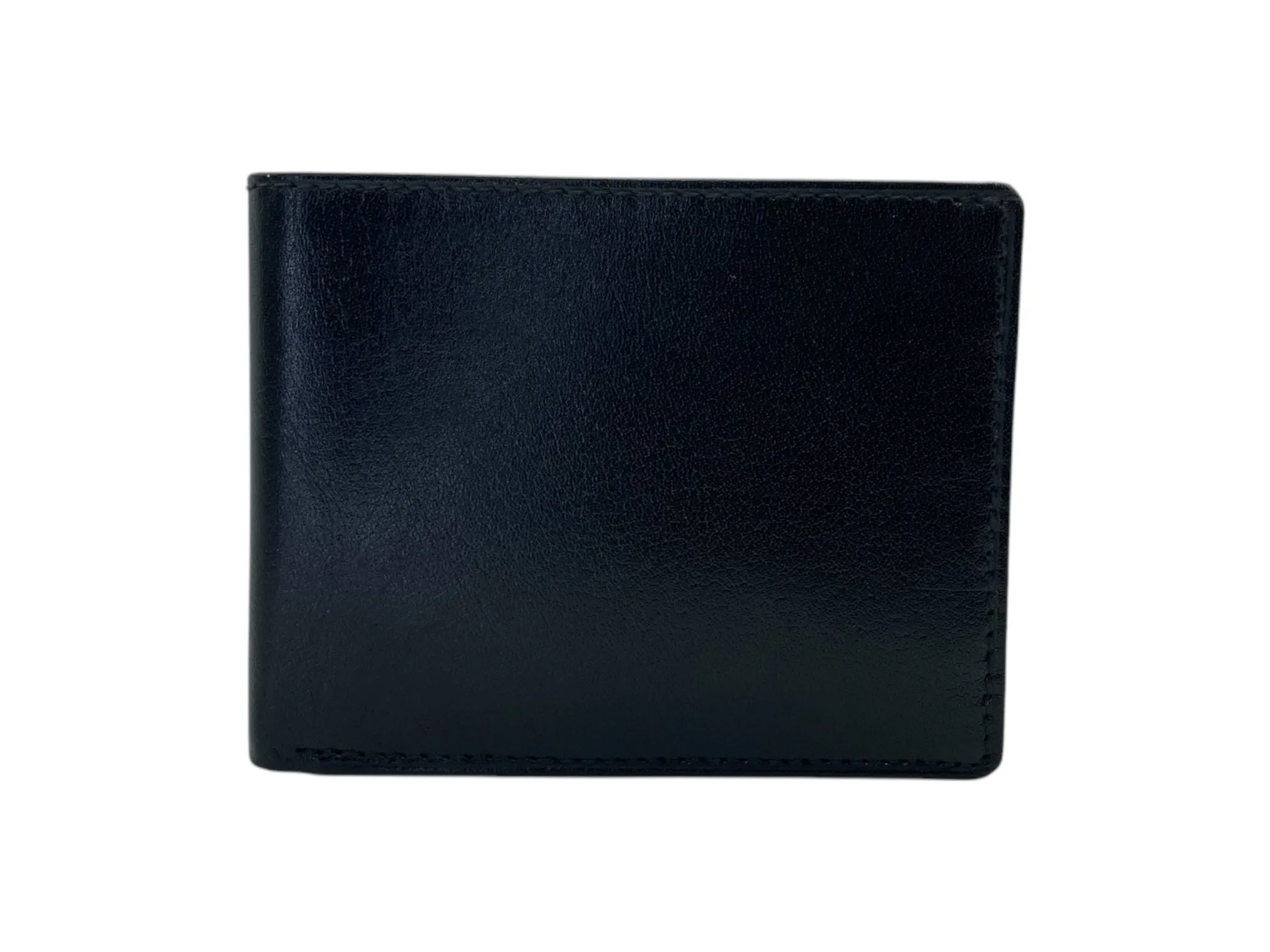 Top Grain Slim & Compact Leather  Billfold Wallet # 1609