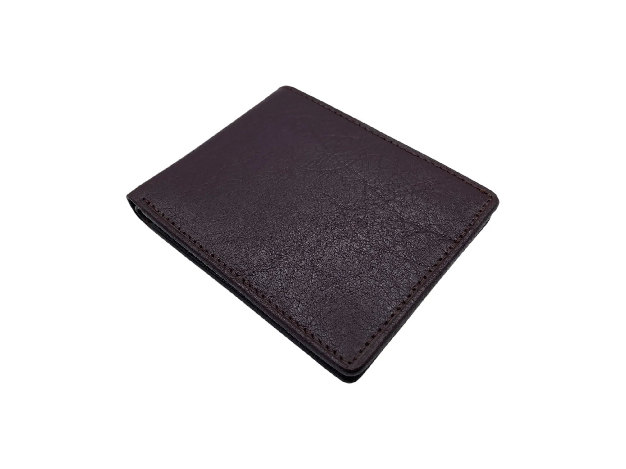 Top Grain Slim & Compact Leather  Billfold Wallet # 1609