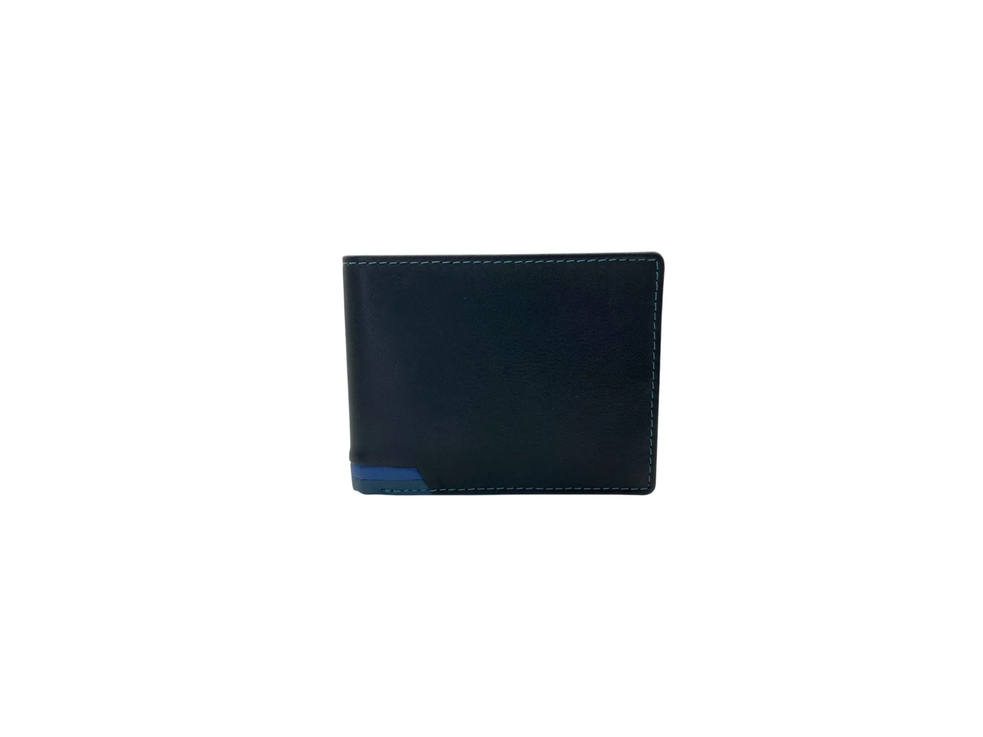 Top Grain Slim & Compact Leather  Billfold Wallet # 4541