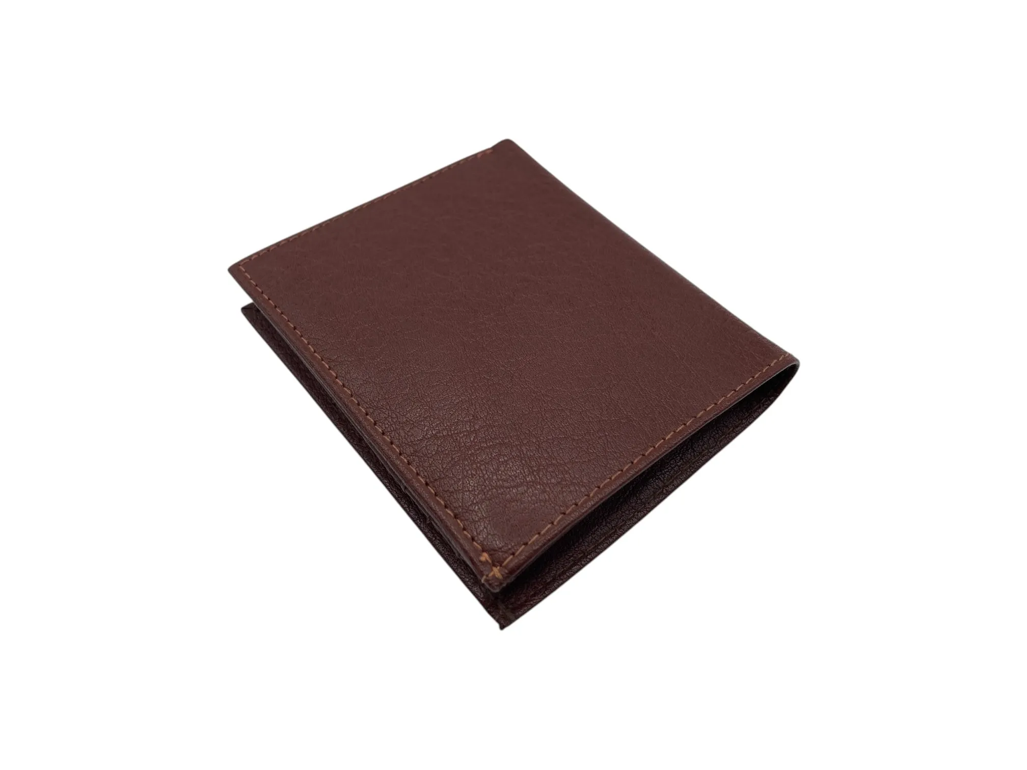 Top Grain Slim & Compact Leather  Billfold Wallet # 981