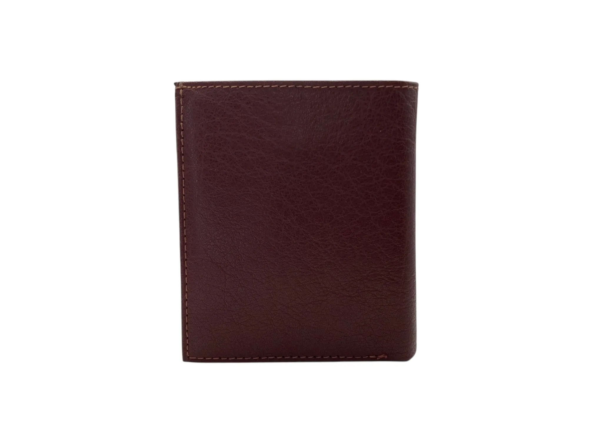 Top Grain Slim & Compact Leather  Billfold Wallet # 981