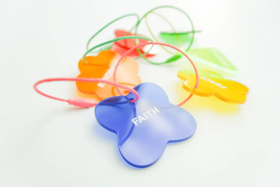 Translucent Acrylic Keychain {Acrylic Keychain}