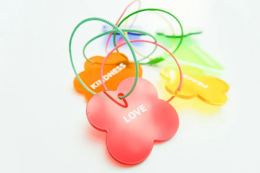 Translucent Acrylic Keychain {Acrylic Keychain}