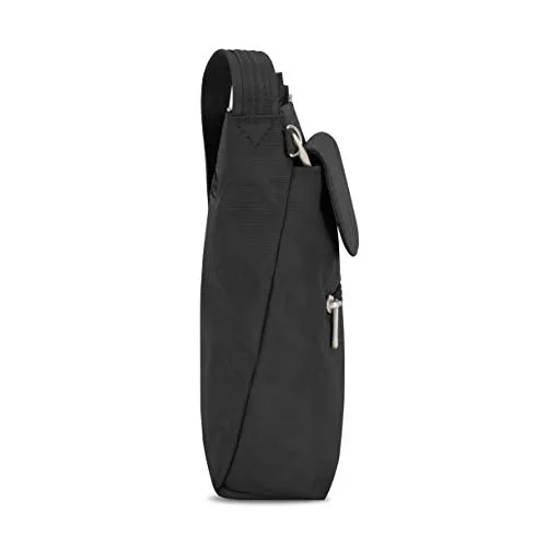 Travelon Anti-Theft Classic Mini Shoulder Bag, Black (Black) - 42459 500