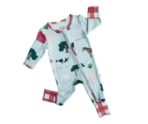 Two Peas Clothing Co E-I-E-I-O Convertible Romper