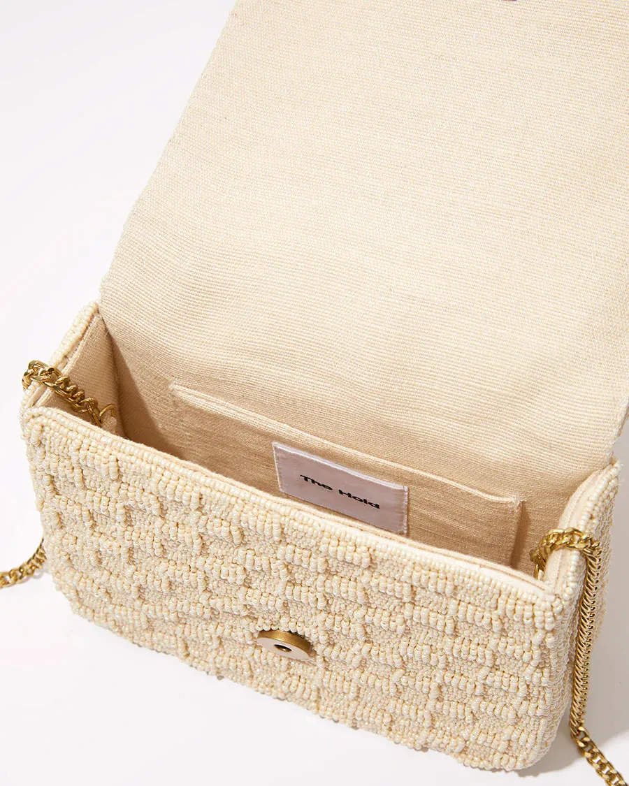 Uncovered Layers Handbag | Ivory