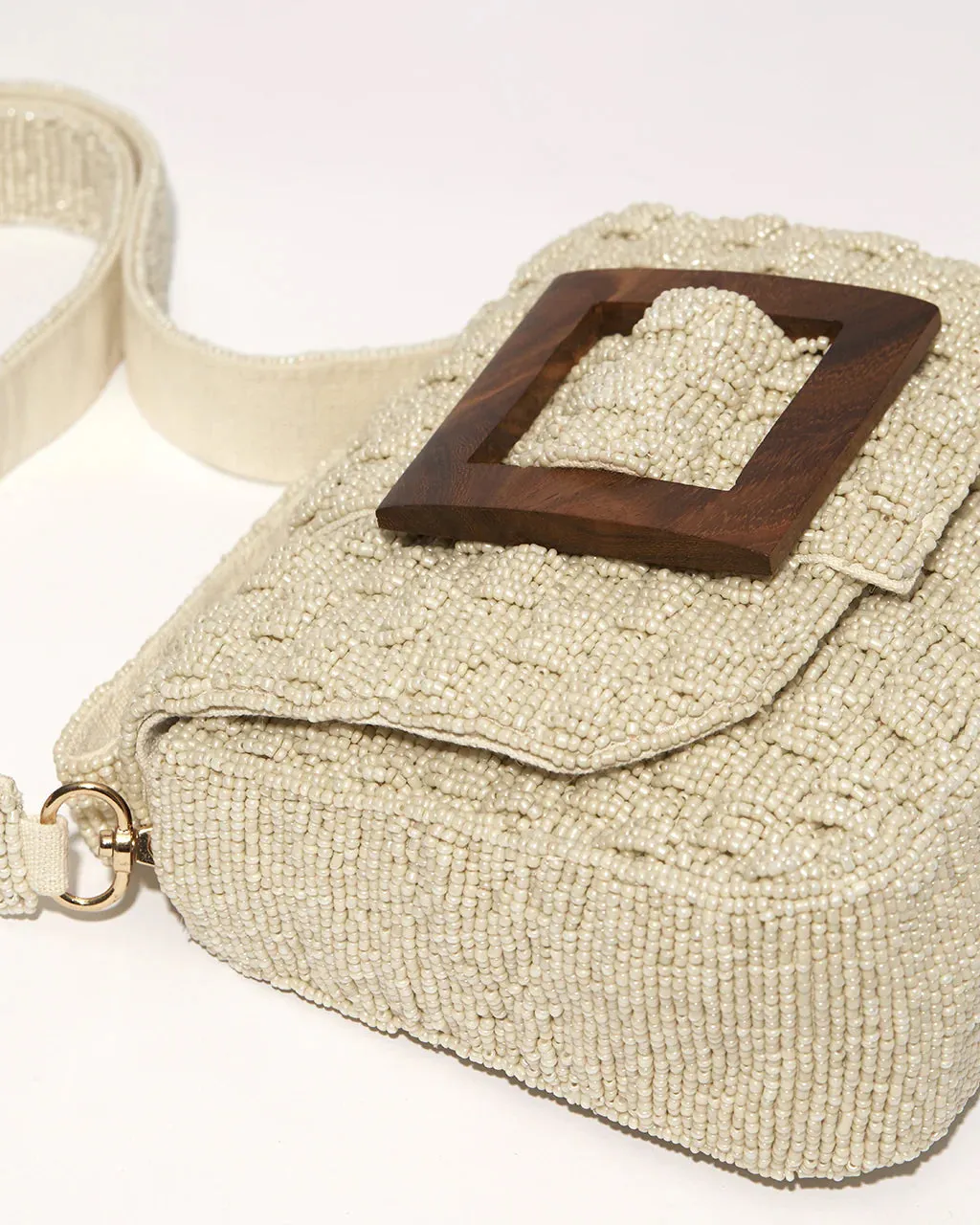 Uncovered Layers Handbag | Ivory