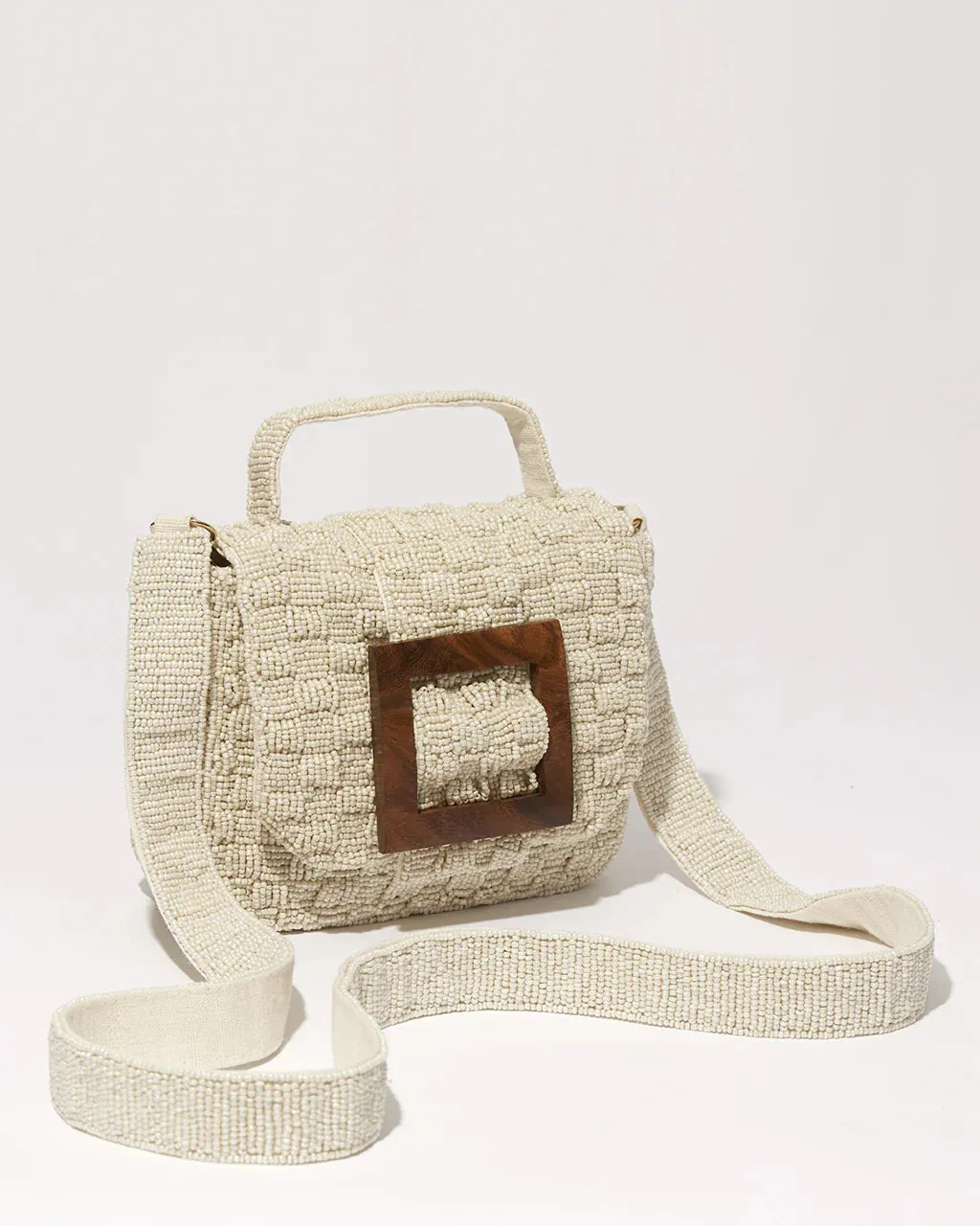 Uncovered Layers Handbag | Ivory