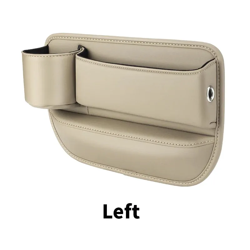 Universal 2in1 Car Seat Gap Filler Organizer with Cup Holder