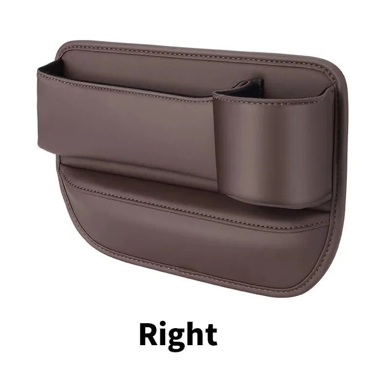 Universal 2in1 Car Seat Gap Filler Organizer with Cup Holder