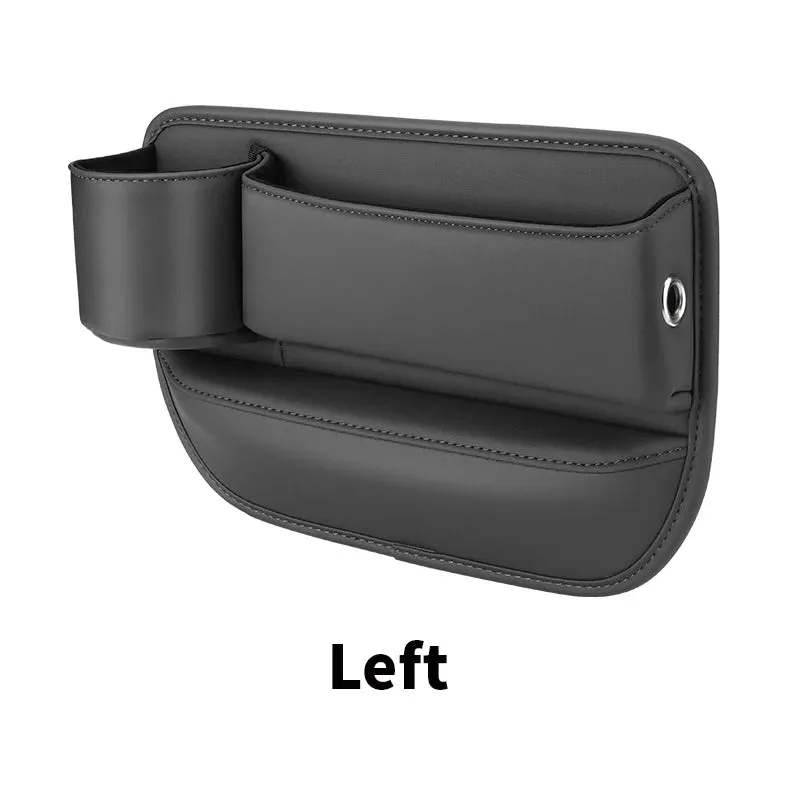 Universal 2in1 Car Seat Gap Filler Organizer with Cup Holder