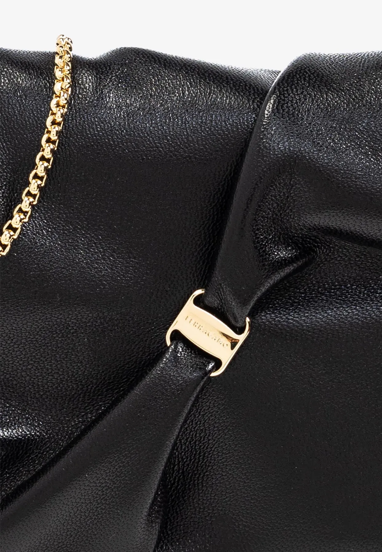 Vara Bows Leather Clutch Bag