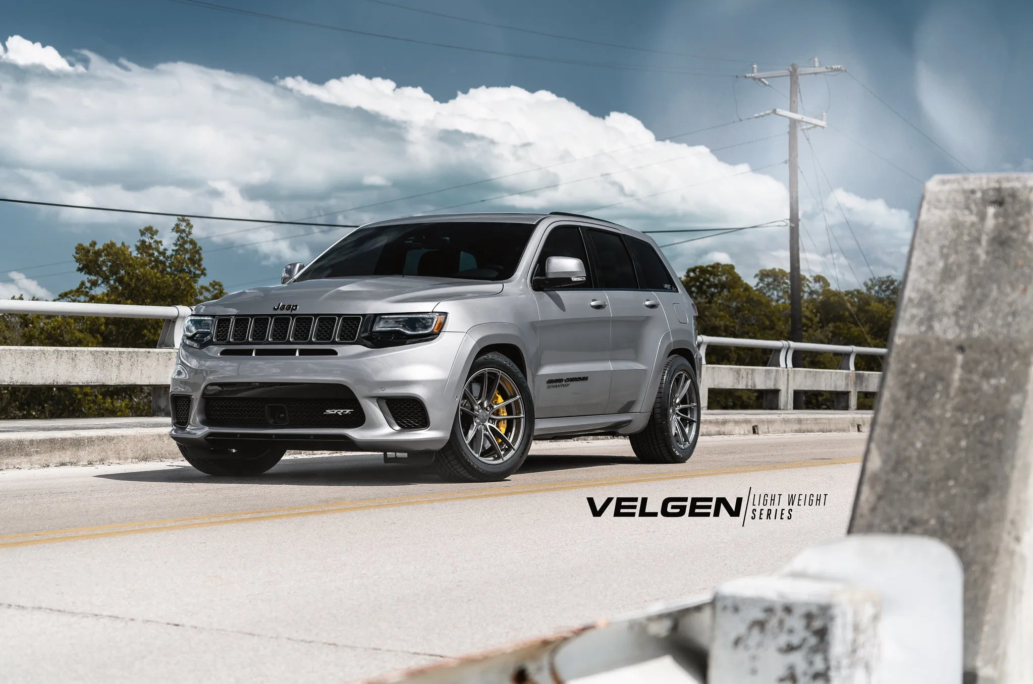 Velgen VF5 Lightweight Gloss Gunmetal 20s | Jeep Grand Cherokee WK2 / Durango