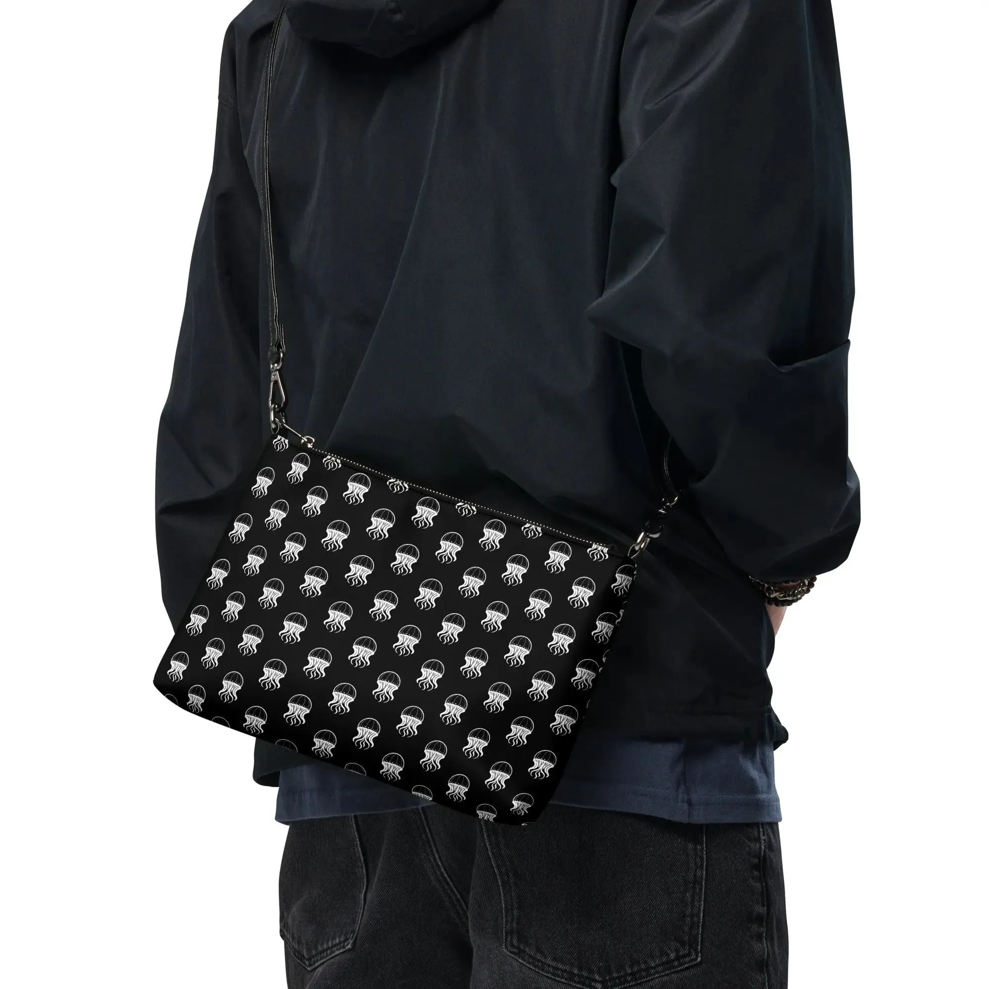 Versatile Crossbody Bag Jellyfish Invaders