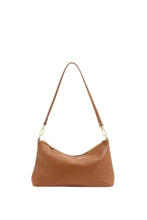 Vestirsi Ashley Tan Leather Crossbody Bag