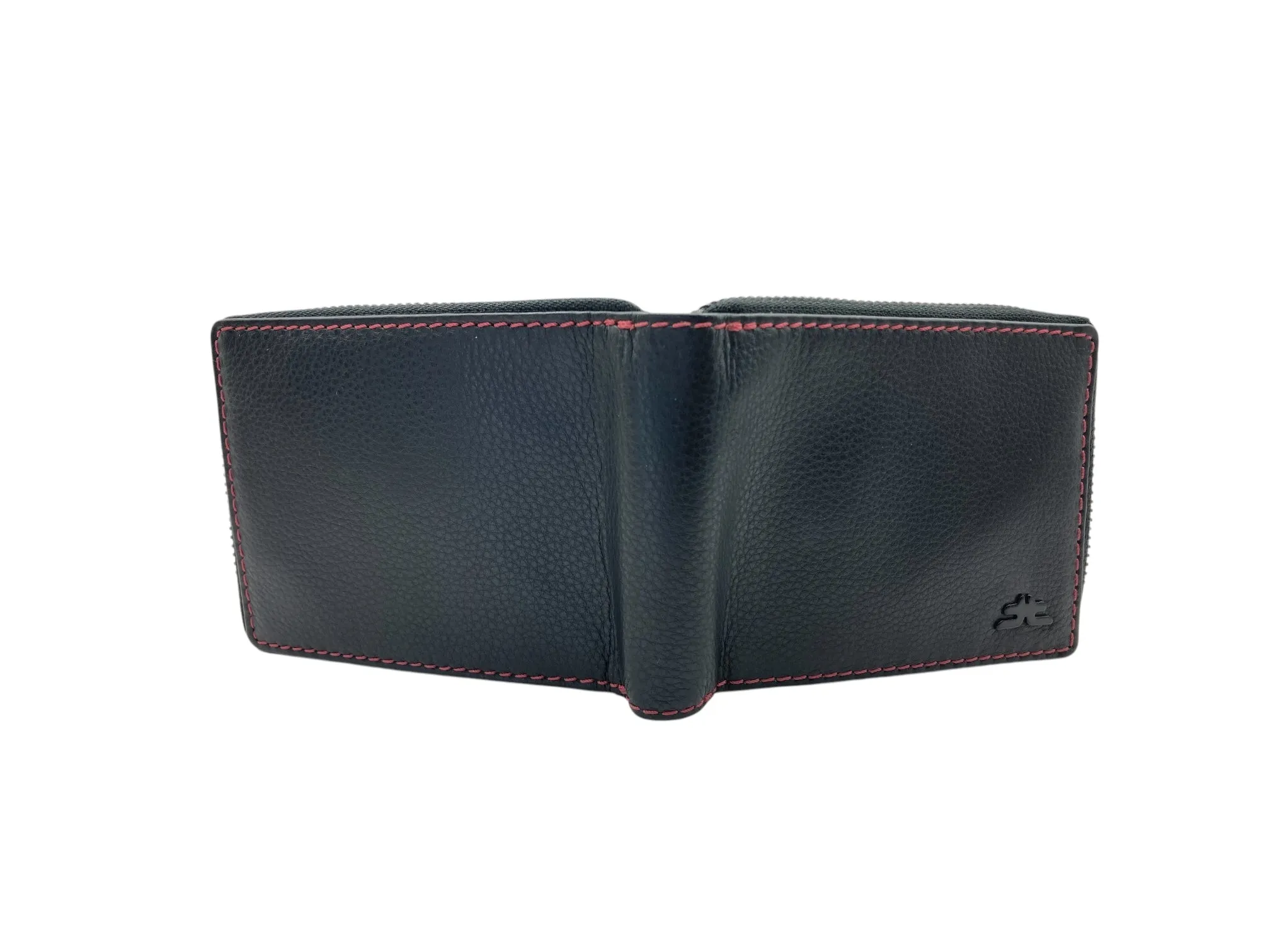 VIP Full Zip RFID Men's Wallet , Multiple Card & Coin Bifold Wallet # 1013CZ