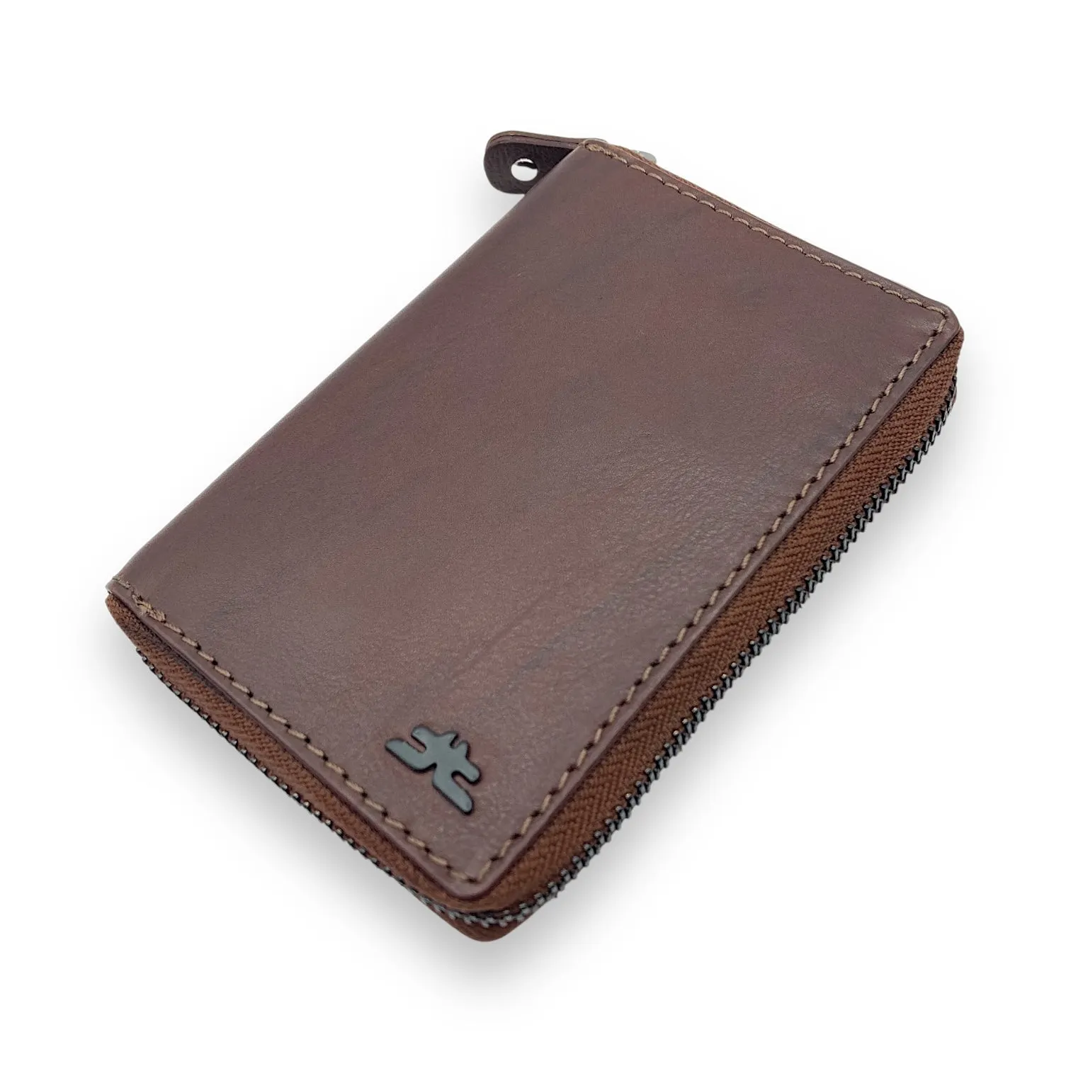 VIP Full Zip RFID Men's Wallet, Multiple Card Bifold Wallet With Coin # 618CZ