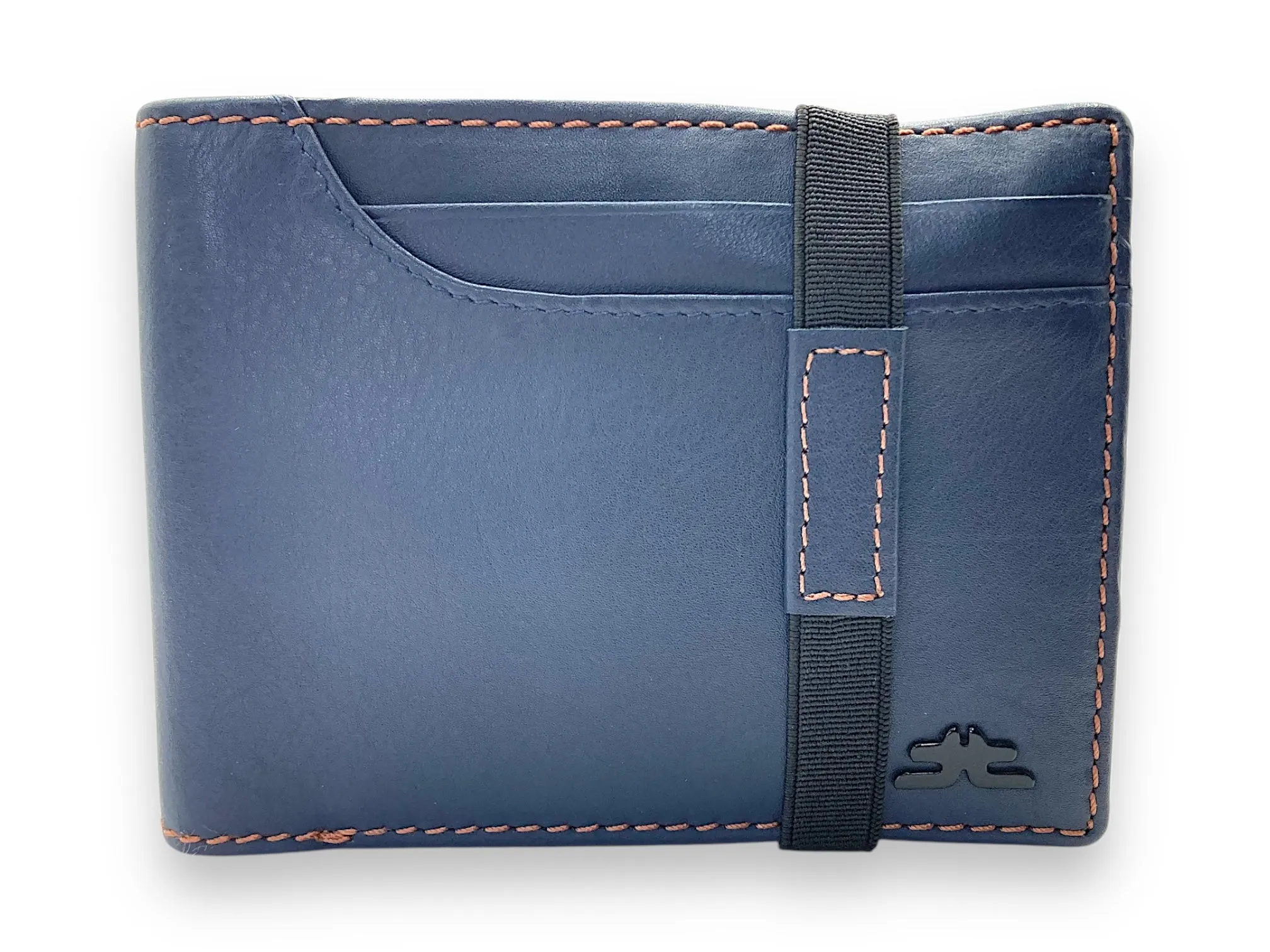 VIP - RFID Multiple Card & Coin, Men's Bifold Wallet With Elastic Lock, Inside Zip # 1244 Elastic