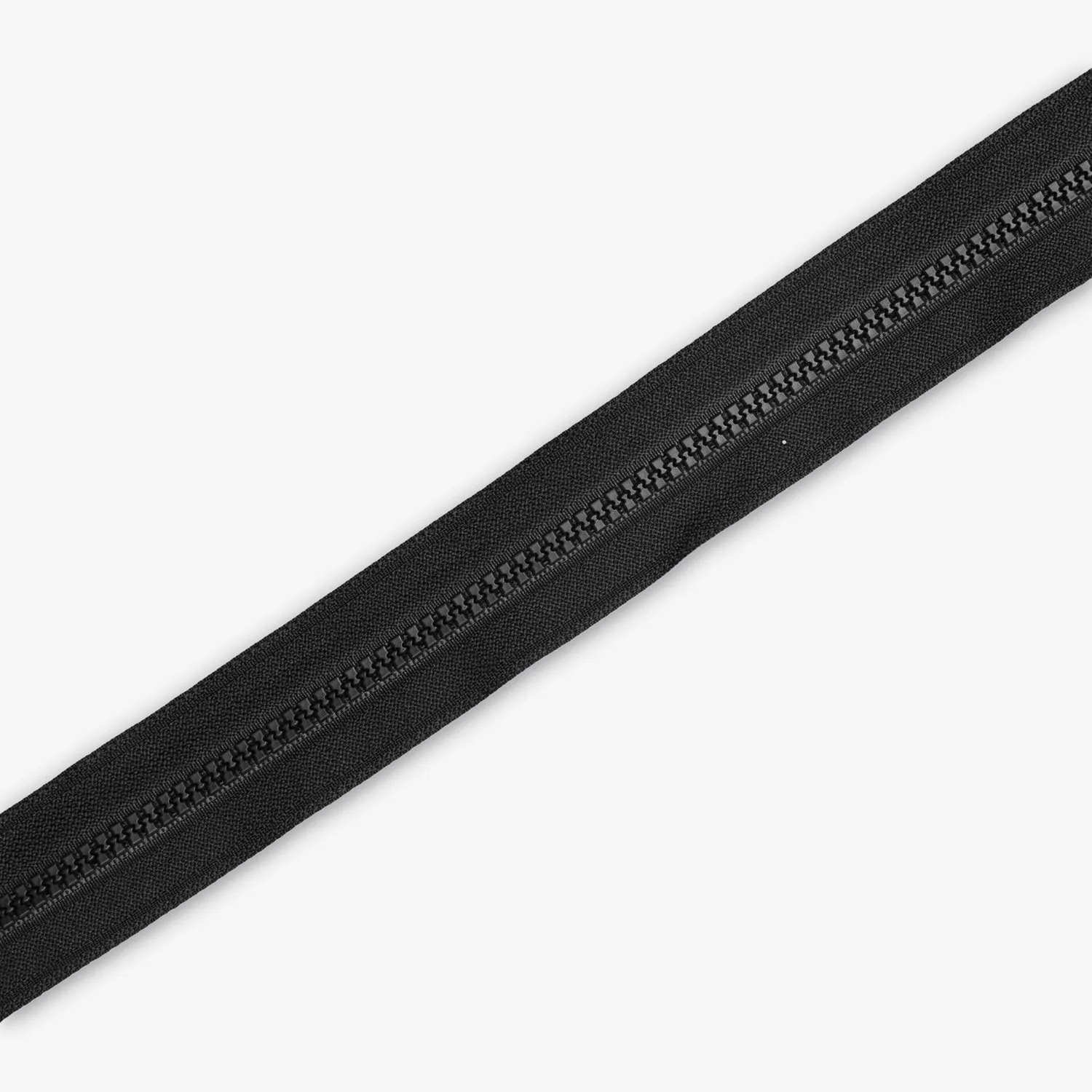 Vislon Type 5 Chunky Zip Open Ended - 100cm Black
