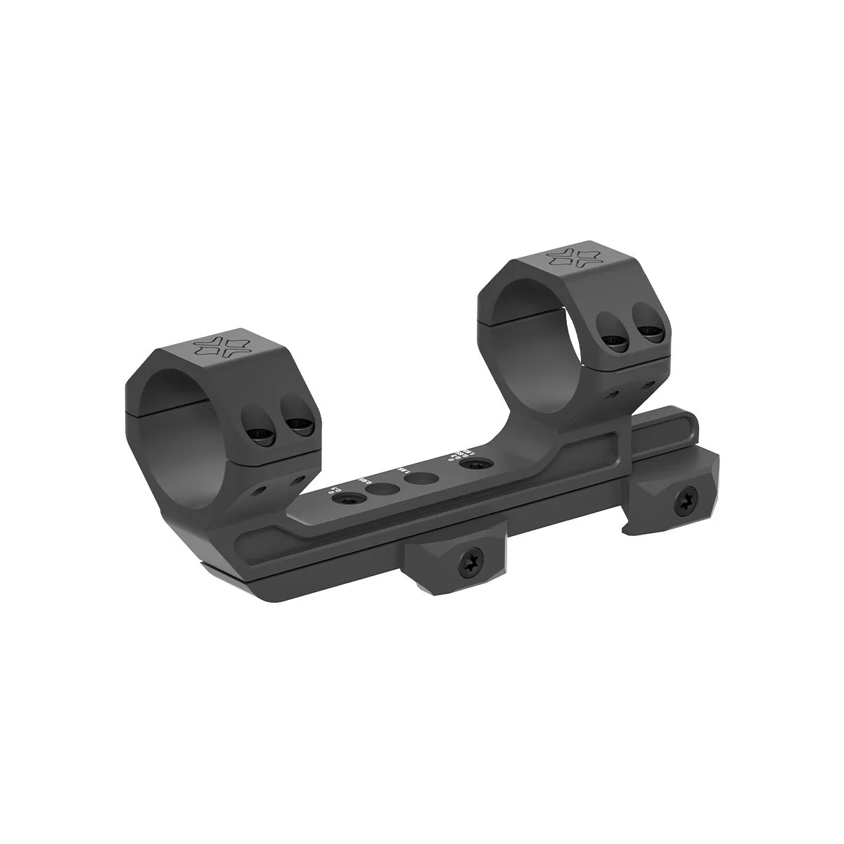 VO AR15 One-Piece Adjustable Extended Mount for 30mm Riflescope - Black