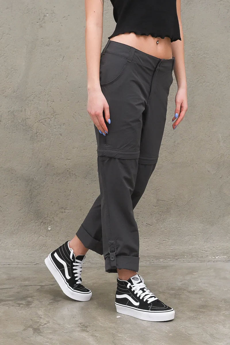 W Exploration Convertible Pant - Asphalt Grey