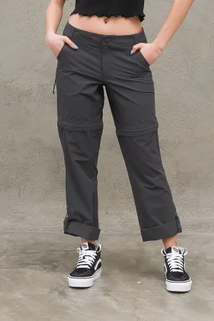 W Exploration Convertible Pant - Asphalt Grey