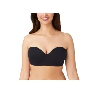 Wacoal Staying Power Wire Free Strapless Bra Black STYLE 854372 Size 36C