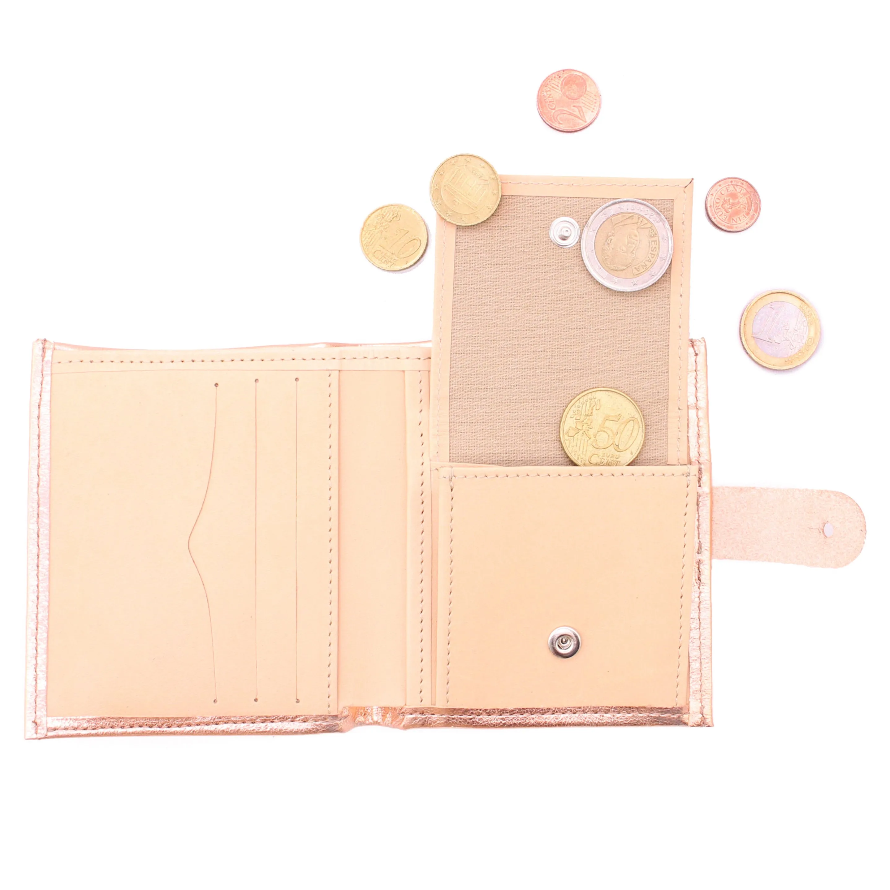 WALLET METALLIC COPPER