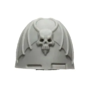 Warhammer 40K Games Workshop Space Marines Night Lords MKVI Shoulder Pad C