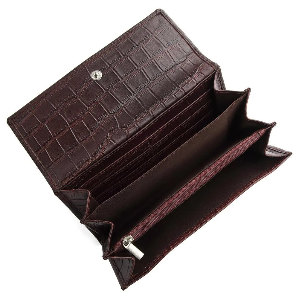WILDHORN® Genuine Leather Wallet for Women |Purse for Women/Girls