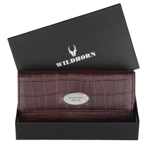 WILDHORN® Genuine Leather Wallet for Women |Purse for Women/Girls