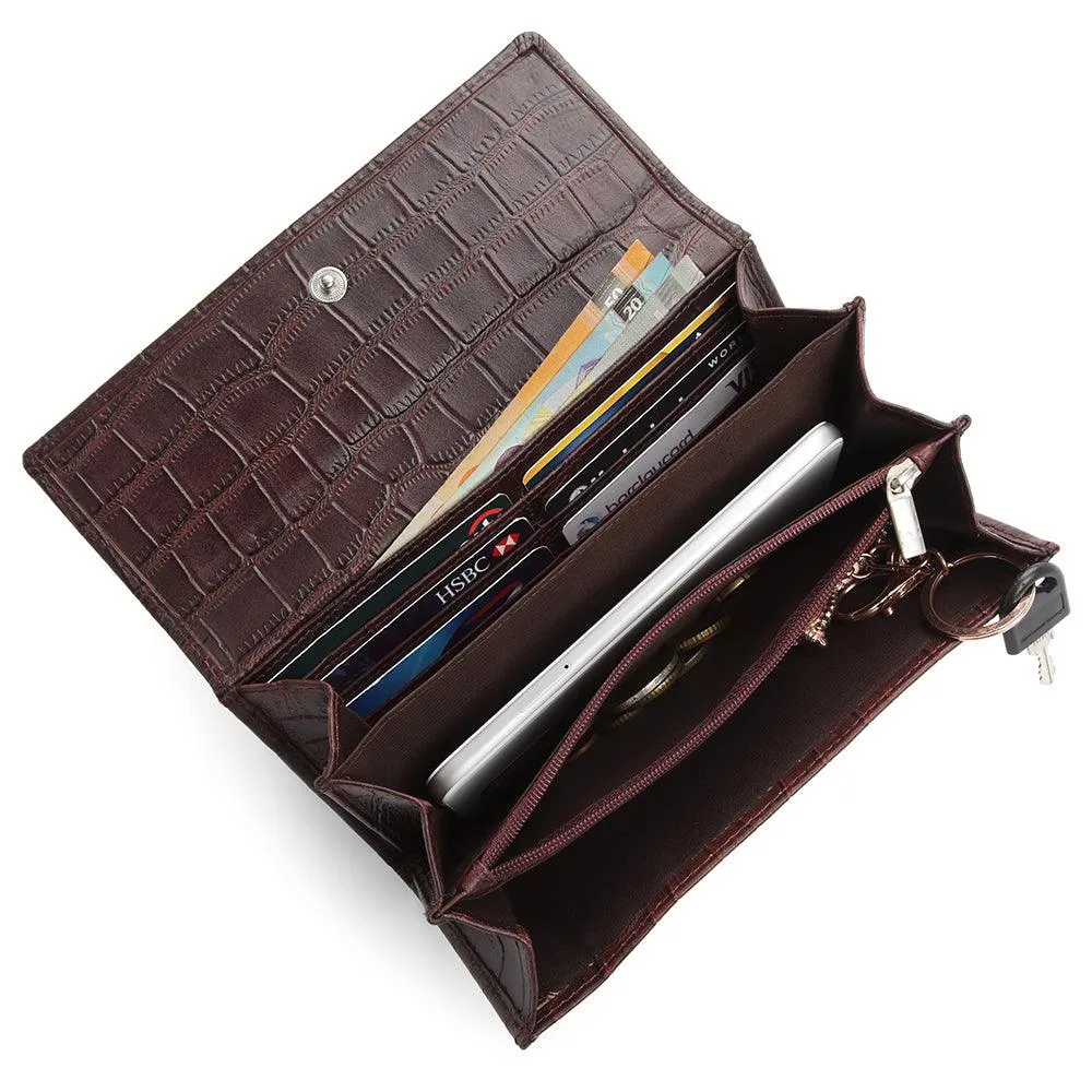 WILDHORN® Genuine Leather Wallet for Women |Purse for Women/Girls