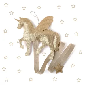 Winged Unicorn Hair Clip Organizer