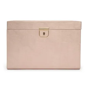 WOLF Palermo Large Jewelry Box in Rose Gold