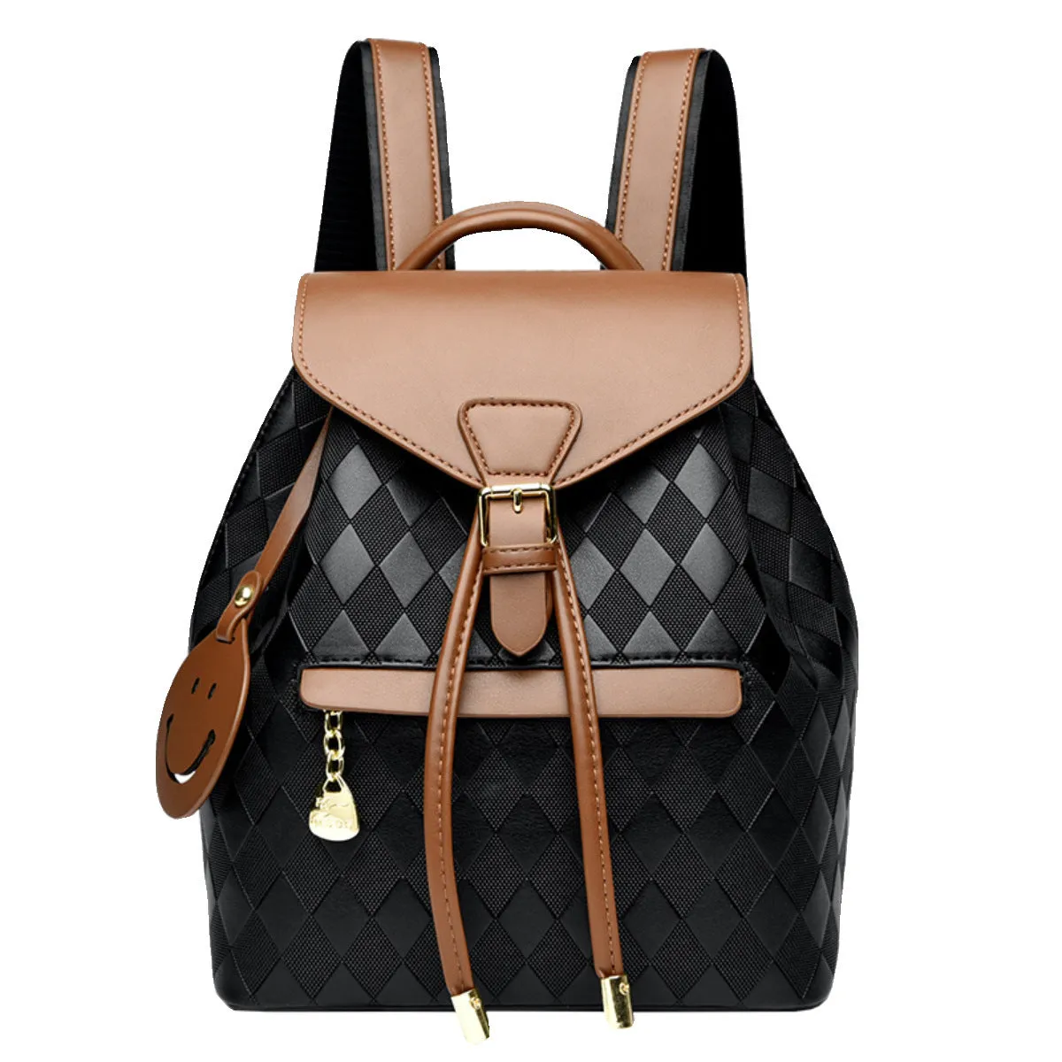 Women's Innovative Unique Lightweight Plaid Commuter Backpacks