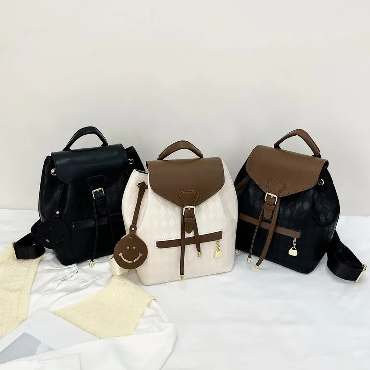 Women's Innovative Unique Lightweight Plaid Commuter Backpacks