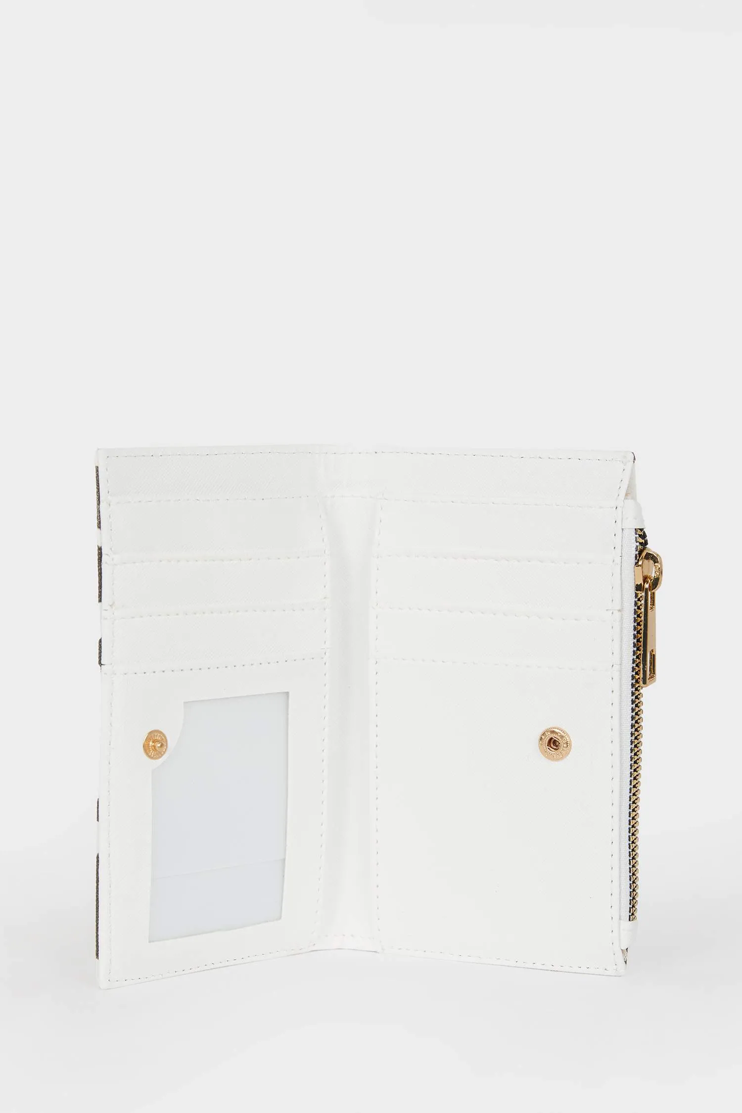 Women's Patterned Faux Leather Wallet