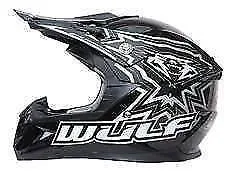 WULFSPORT CUB FLITE EXTRA / KIDS OFF ROAD HELMET / VARIOUS COLOURS