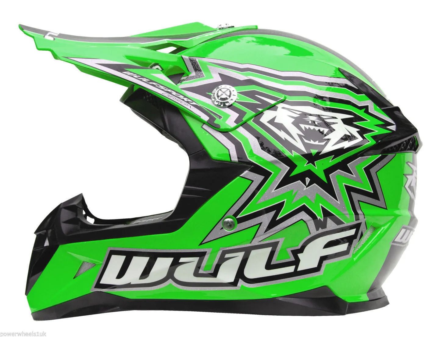 WULFSPORT CUB FLITE EXTRA / KIDS OFF ROAD HELMET / VARIOUS COLOURS
