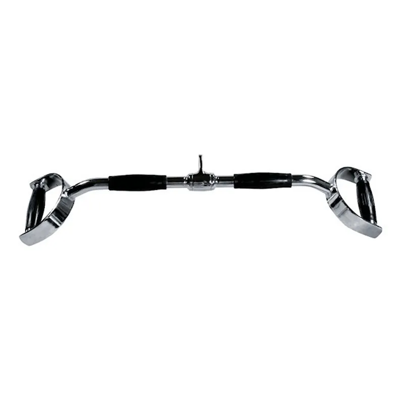 York Barbell | Pro Style Revolving Double Handle Lat Bar - 24"
